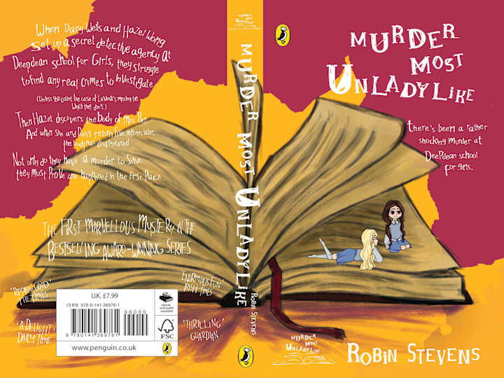 Cover image for  BOOK COVER - MURDER MOST UNLADYLIKE