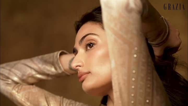 Cover image for Behind The Scenes With Athiya Shetty | Grazia November 2023 Cov…