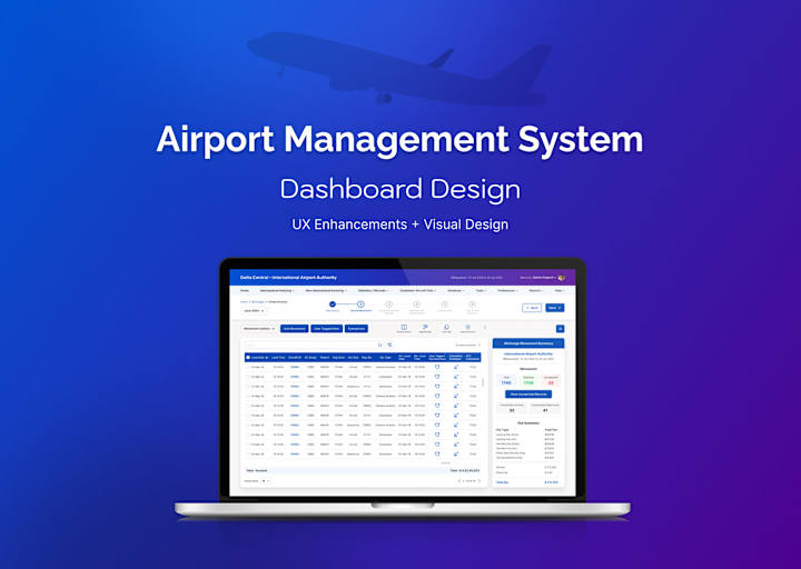 Cover image for Airport Management System Design