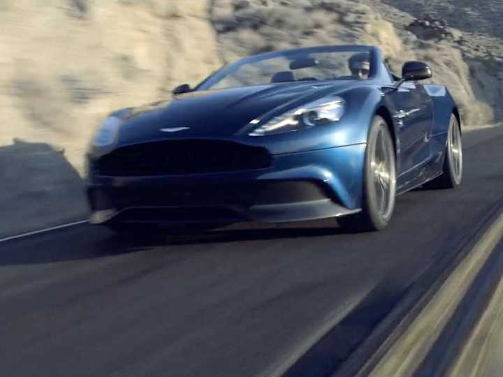 Cover image for Aston Martin Vanquish Volante official trailer - YouTube