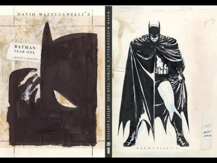 Cover image for Mignola on Mazzucchelli | David Mazzucchelli's Batman Year One …