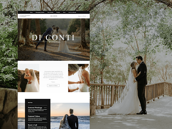 Cover image for Diconti Weddings