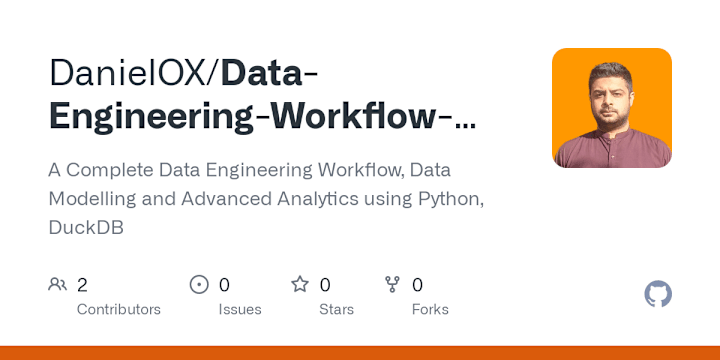 Cover image for DanielOX/Data-Engineering-Workflow-DUCKDB