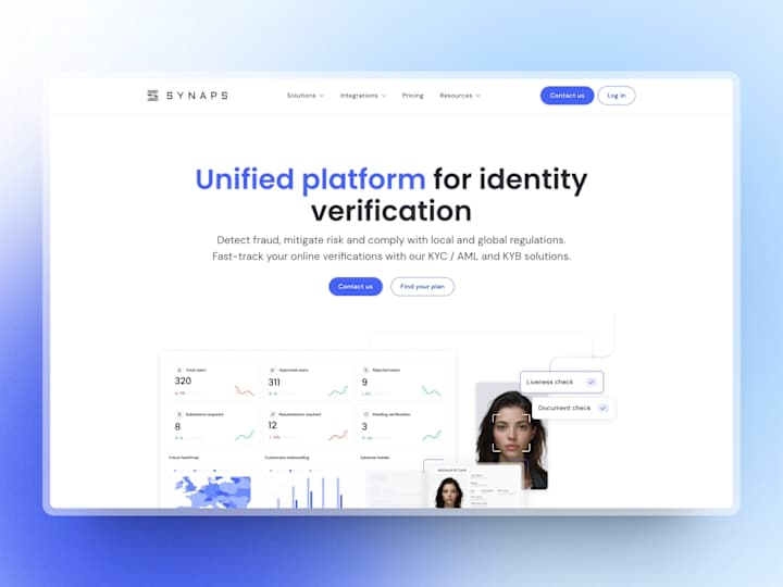 Cover image for Synaps.io Website