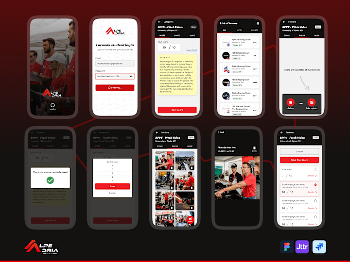 Cover image for Grading app for races