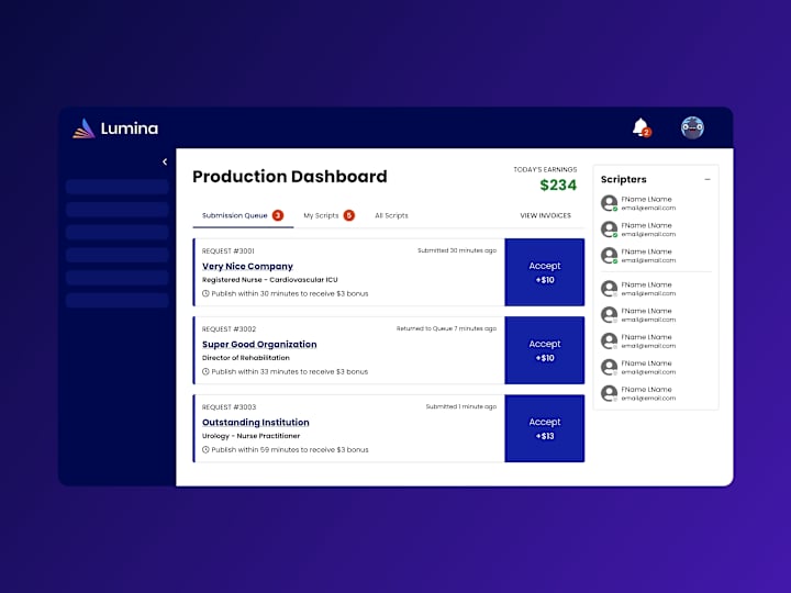 Cover image for Video Production Dashboard :: UI/UX Case Study