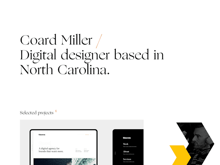 Cover image for Coard Miller | Interactive Designer