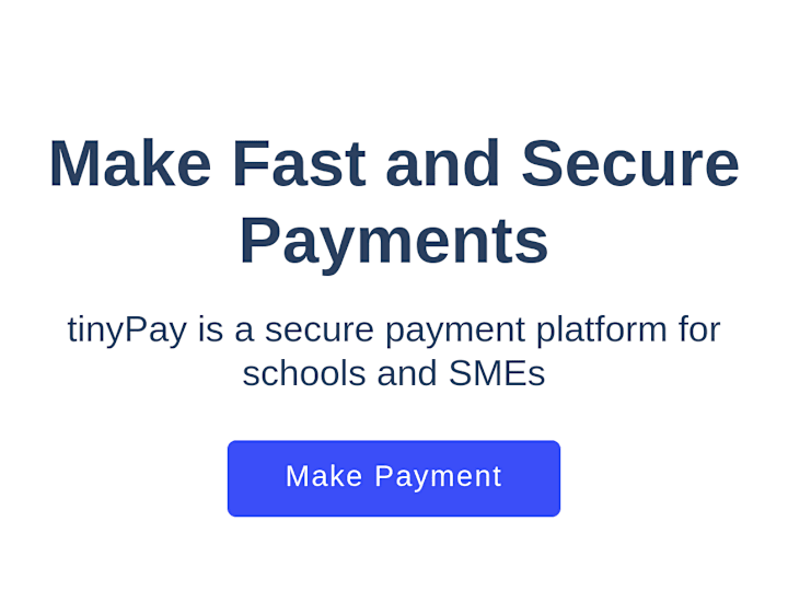 Cover image for tinyPay