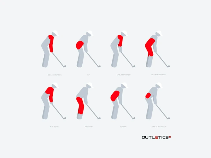 Cover image for Golfer icons