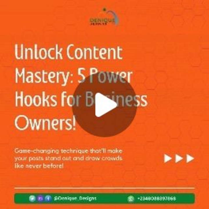 Cover image for Denique Designs (Branding) on Instagram: “Hi, Business owners! …