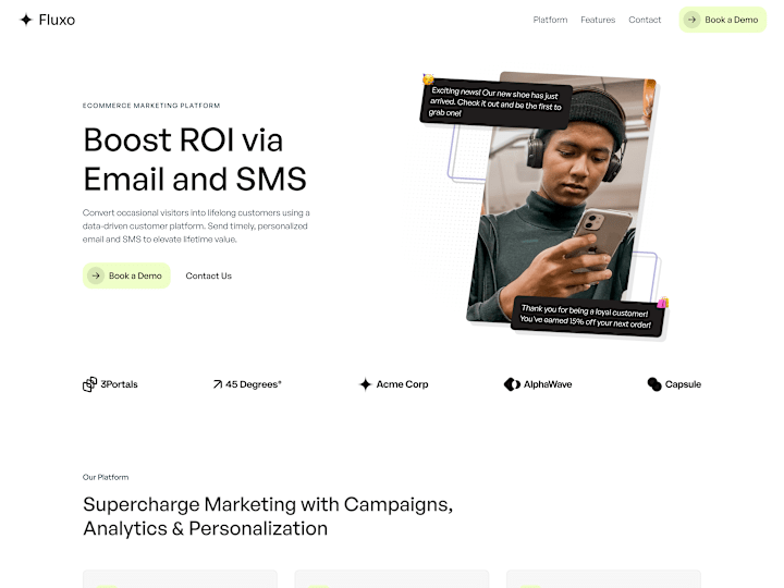 Cover image for Fluxo Webflow Template