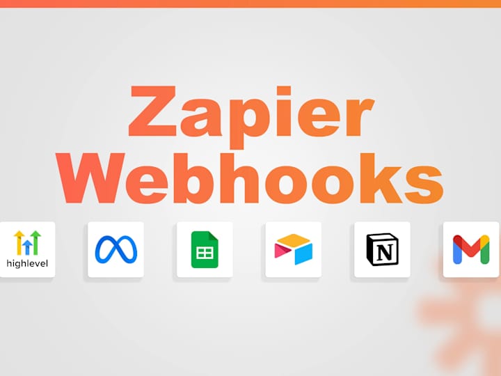 Cover image for I will set up Zapier Webhook for custom apps Integrations