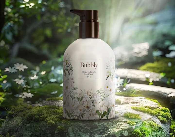 Cover image for Bubbly Dogwood & Lily - Advertising Poster