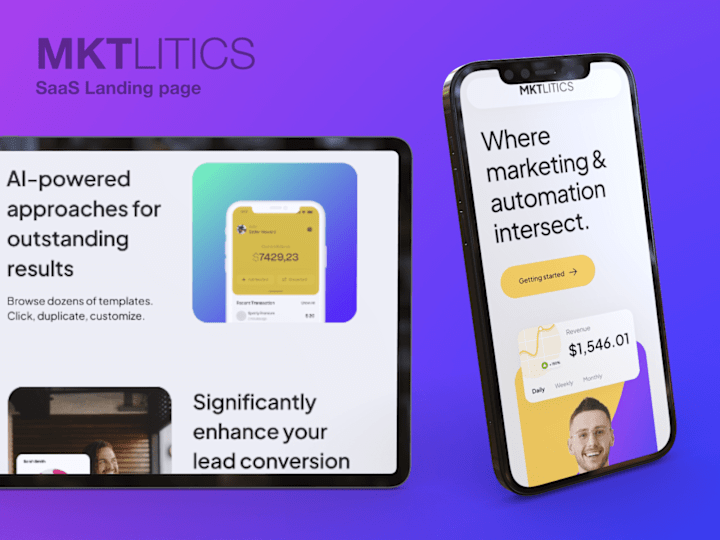 Cover image for MKTLITICS | Framer website