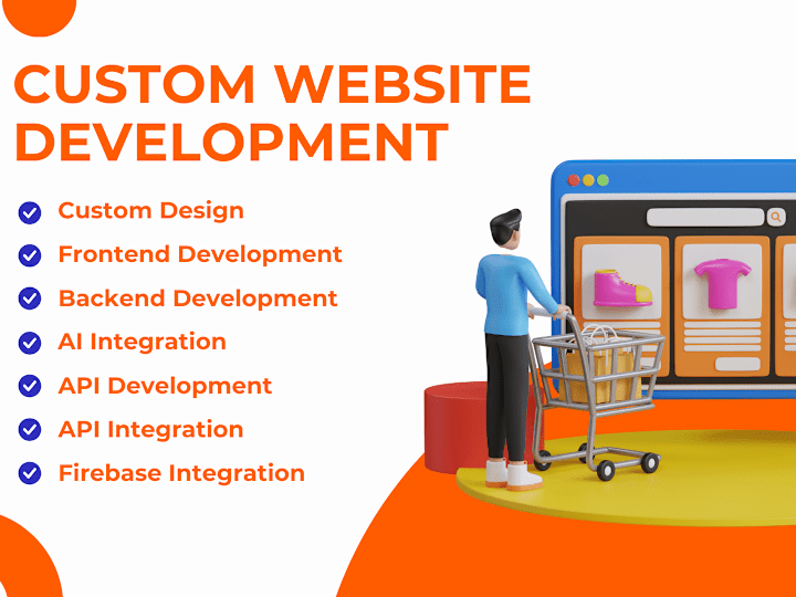 Cover image for Customised Website Development