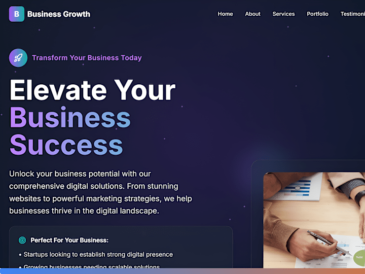 Cover image for AI-Powered Business App