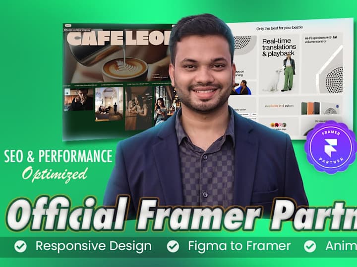 Cover image for Custom Multi-Page Framer Website 🚀 