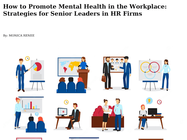 Cover image for Mental Health In The Workplace Article