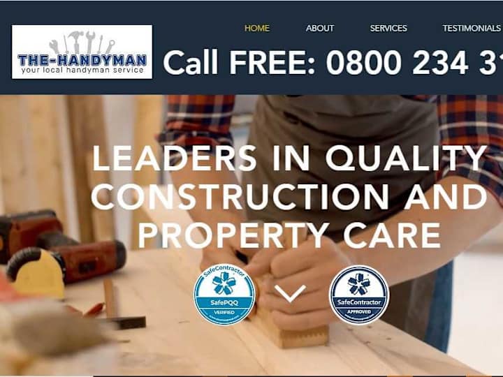 Cover image for Business Website | Handyman