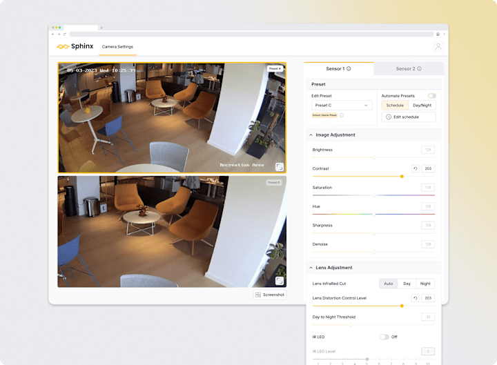 Cover image for Sphinx - Web tool for controlling AI-powered cameras