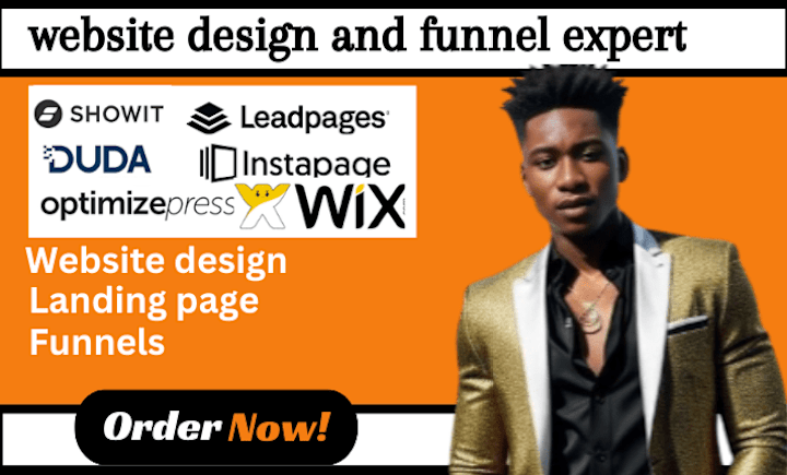 Cover image for I will design and redesign Wix,Wix website