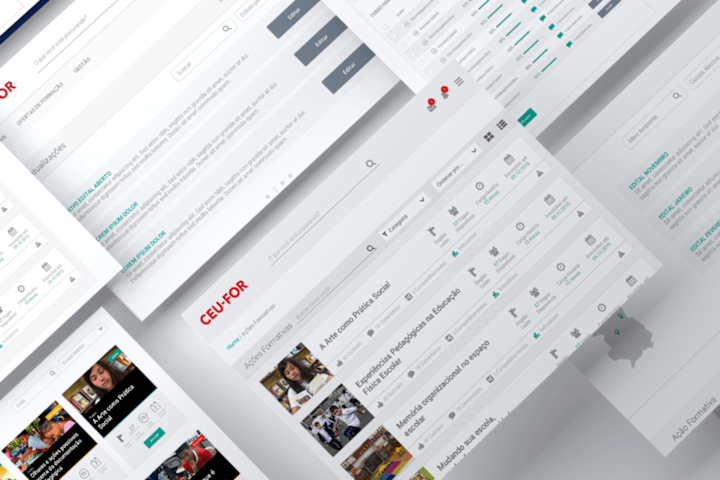 Cover image for Teacher's training platform