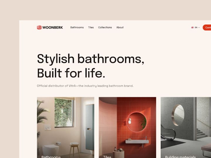 Cover image for Woonberk – Website Creation