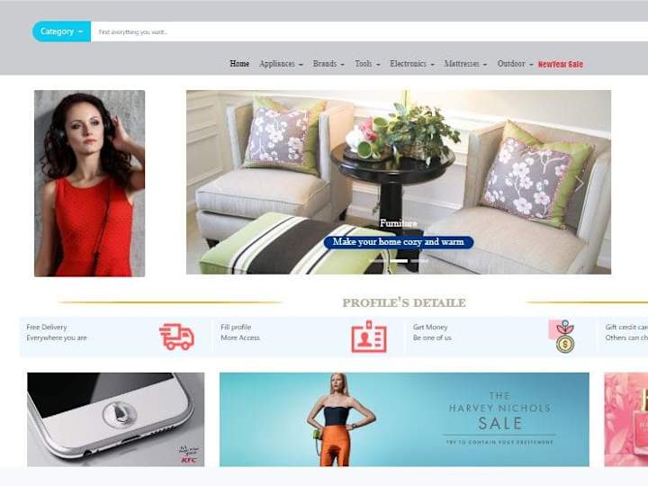 Cover image for Ecommerce-website