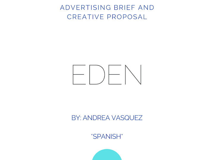 Cover image for ADVERTISING BRIEF AND
CREATIVE PROPOSAL