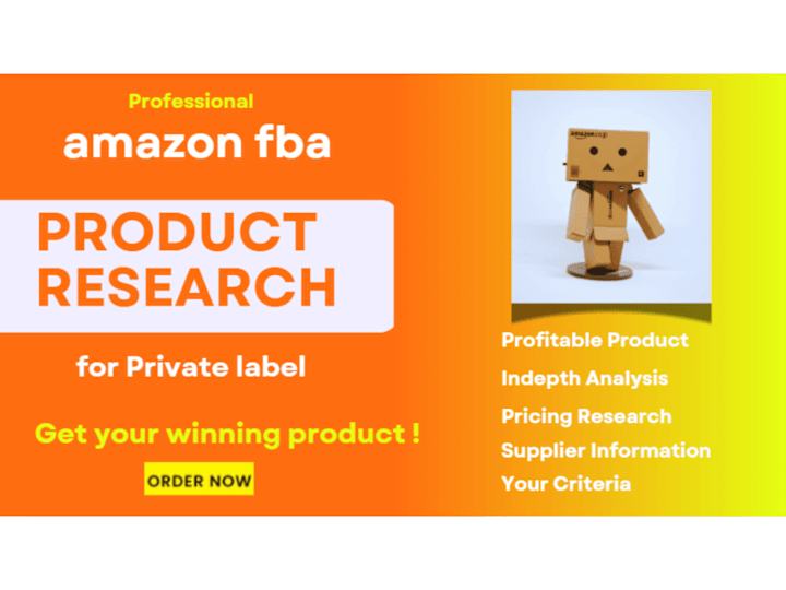 Cover image for Amazon FBA Product Researcher