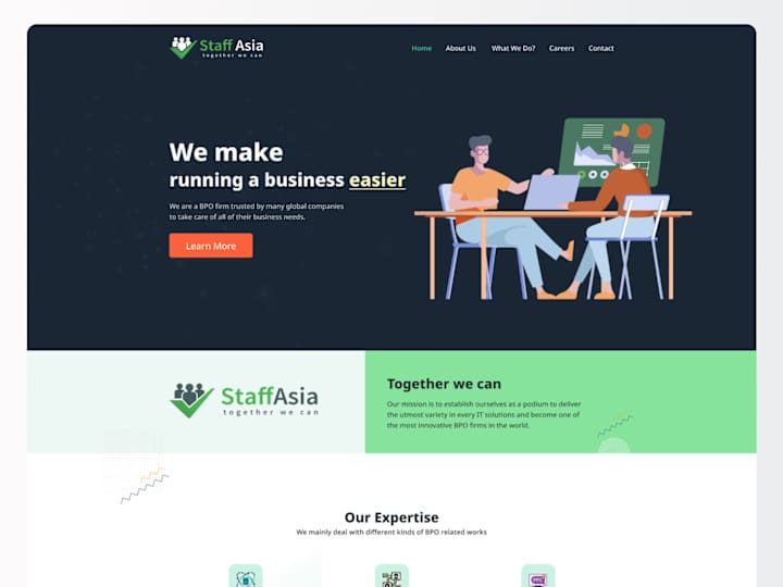 Cover image for Staff Asia Web Redesign