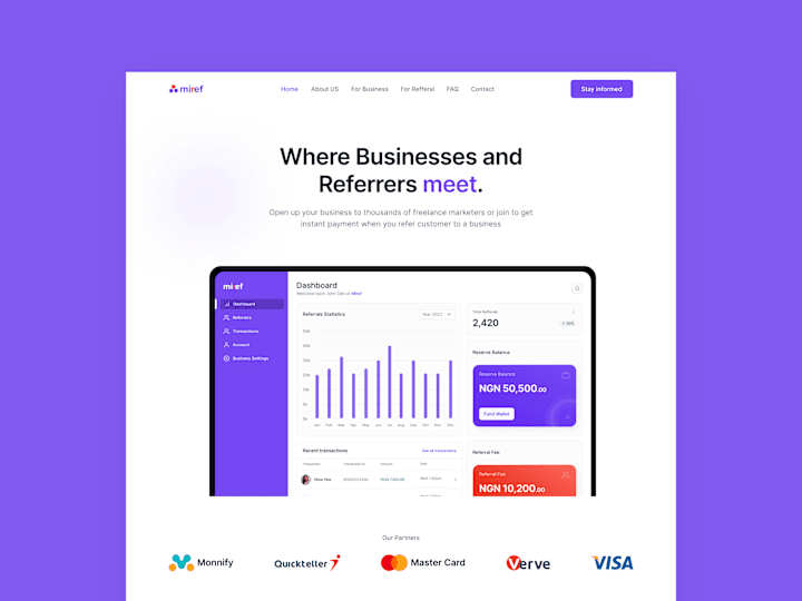 Cover image for Landing Page UI Design and Frontend Development for a Startup - 