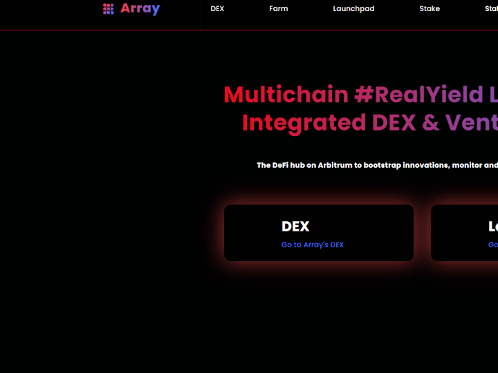 Cover image for Array Multichain Real Yield Launchpad
