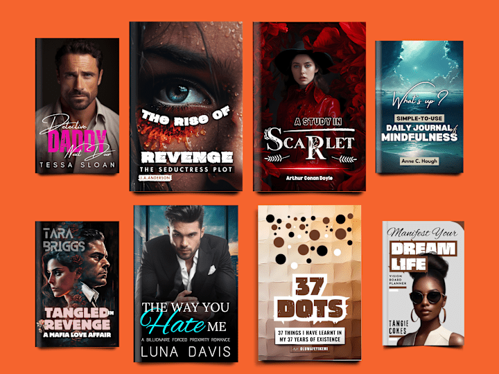 Cover image for 📚 Stunning Front & Back Cover Designs to Make Your Book Shine!✨