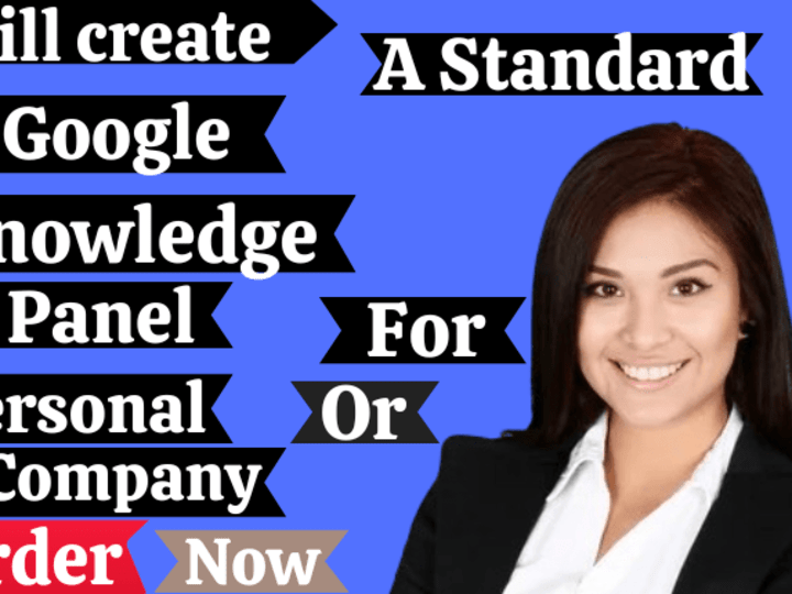 Cover image for I will create a standard Google knowledge panel for personal