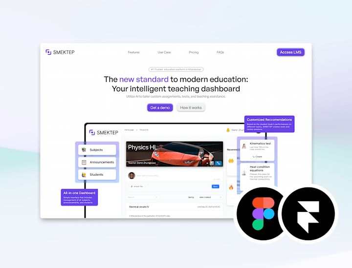 Cover image for Framer Landing Page - Design & Development 💎