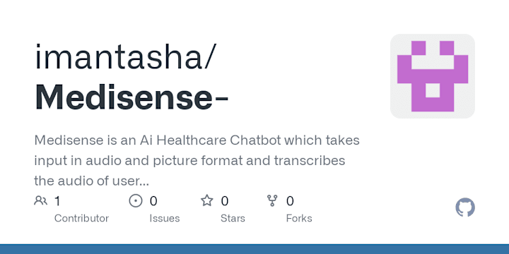Cover image for MediSense AI Medical Chatbot Development