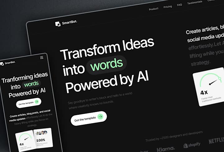 Cover image for SmartBot - AI powered product