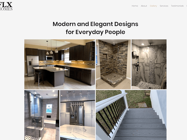 Cover image for Revamp of FLX Home Remodeling website