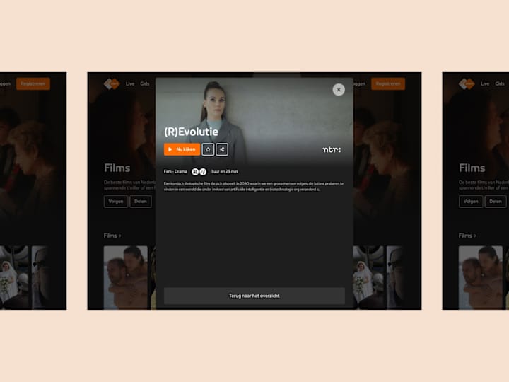 Cover image for NPO Start – A better way to browse and discover movies