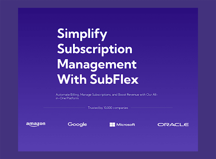 Cover image for Subflex- Design + Development On Framer