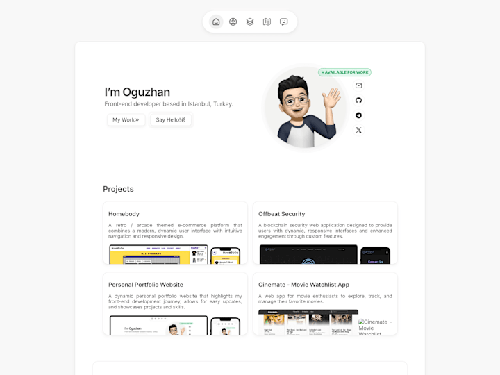 Cover image for Modern Portfolio Website