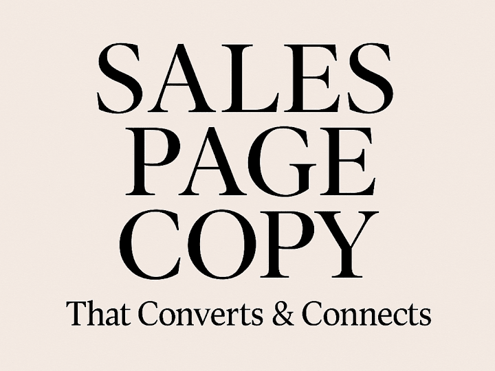 Cover image for High-Converting Sales Page Copy