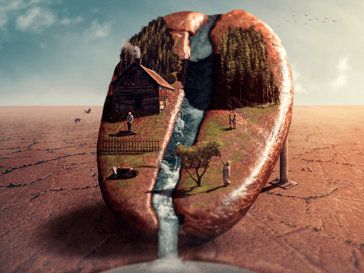 Cover image for The Story of a Coffee Bean