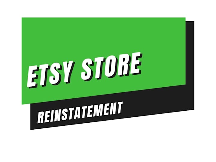 Cover image for Etsy Store Reinstatement