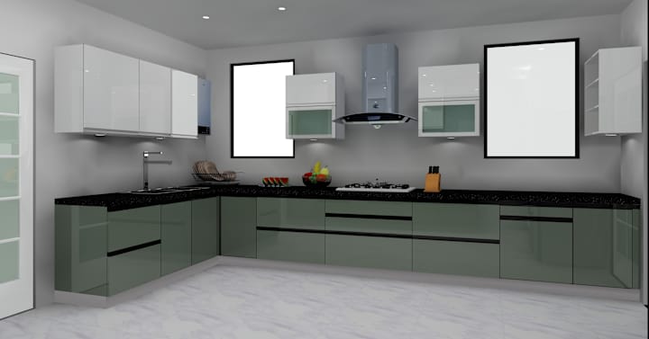 Cover image for Efficient 3D Kitchen Design for Compact Spaces