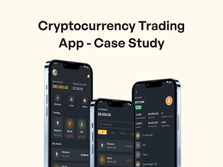 Cover image for Cryptocurrency Trading App Design