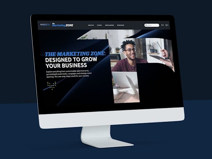 Cover image for DIRECTV MARKETING ZONE WEBSITE COPY