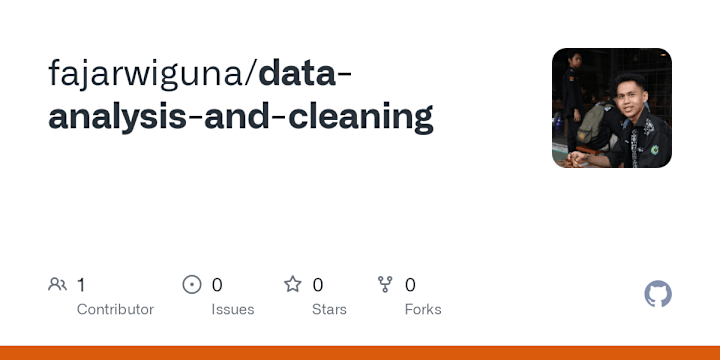 Cover image for Data Exploration and Cleaning Project