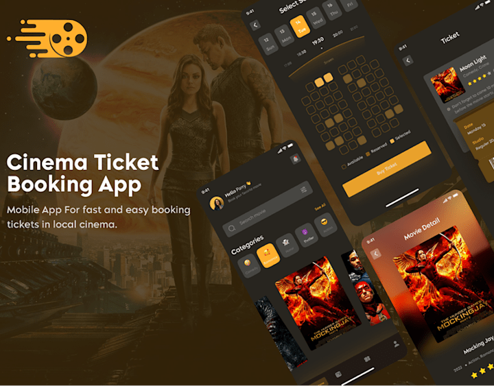 Cover image for Cinema Ticket Booking App